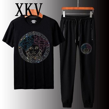 XKV 短袖 男士T恤 834黑色 