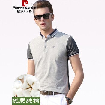 皮爾卡丹（pierrecardin） 短袖 男士T恤 8734灰色 