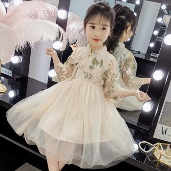 女童春秋裙8歲