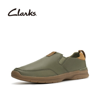 Clarks男士橄欖綠（261398967） 40