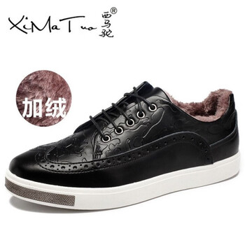 西馬駝（XIMATUO）男士特價(jià)款9916黑色加絨 40