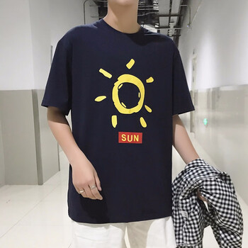 Z.V.K 短袖 男士T恤 T19藏青 