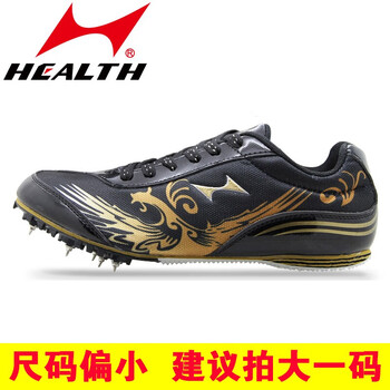 海爾斯（HEALTH）跑步鞋181黑金色 38