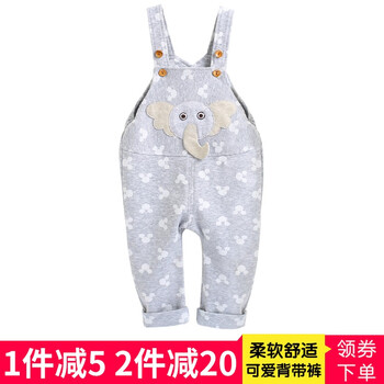 寶寶背帶褲夏男