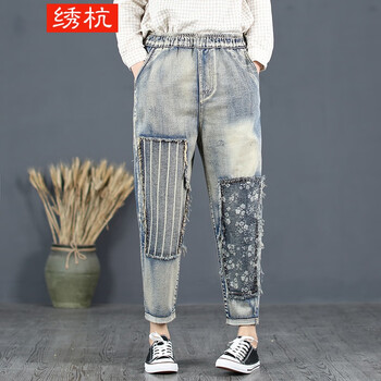 原創(chuàng)棉麻休閑褲