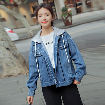女款牛仔外套搭配