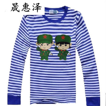 晟惠澤 長(zhǎng)袖 男士T恤 長(zhǎng)袖小軍人 S，4XL，L，M