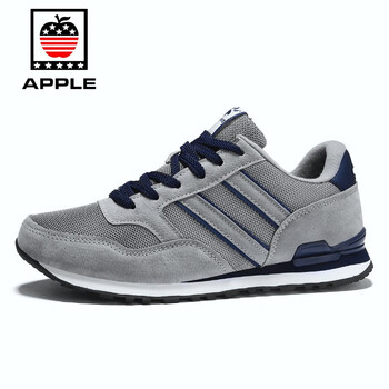 美國蘋果（APPLE）跑步鞋灰色網(wǎng)面A361 