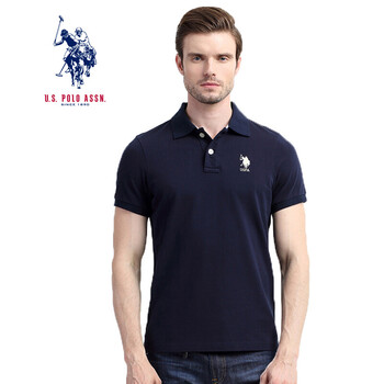 U.S.POLO ASSN. 短袖 男士T恤 藏藍色 S，XL，L，M，XXL