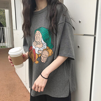 寬松短袖小熟食，告別微胖界