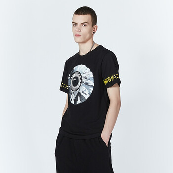 Mishkanyc 短袖 男士T恤 黑色 眼球 