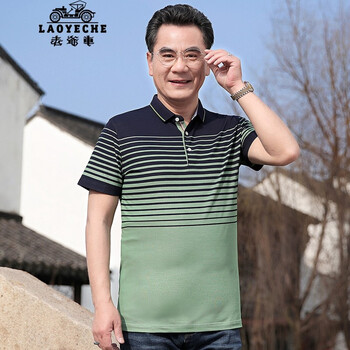 老爺車（LAOYECHE） 短袖 男士T恤 139綠色 
