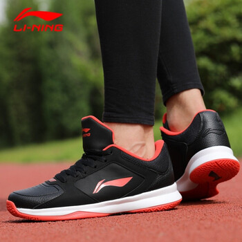 李寧（LI-NING）籃球鞋新基礎(chǔ)黑/李寧紅-1 