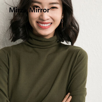 修身羊絨薄毛衣