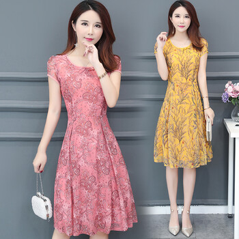 印花連衣裙，打造夏日清爽小仙女