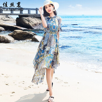 純色長裙，打造浪漫女神的氣質
