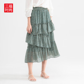 三福（SANFU）半身裙中長裙