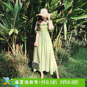 連衣裙，微胖妹子也能穿出女神范