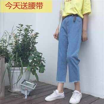 百搭破洞牛仔褲，微胖女生的福音