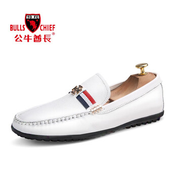公牛酋長（BULLSCHIEF）男士白色(織帶) 41