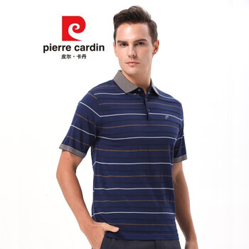 皮爾卡丹（pierrecardin） 短袖 男士T恤 蘭藍(lán)色63001 