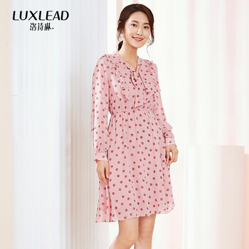 洛詩琳（LUXLEAD） 圓點  連衣裙