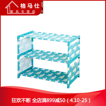 簡易塑料鞋架，讓衣物不再單調(diào)！