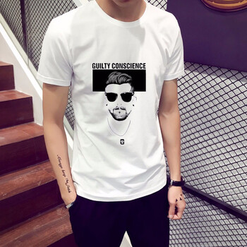 公子潮以（GONGZICHAOYI） 短袖 男士T恤 頭像 