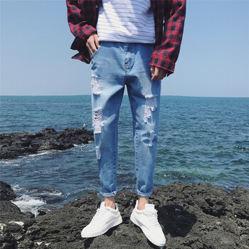 登寶時(shí)   男士牛仔褲
