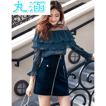 優(yōu)雅網(wǎng)紗半身裙，打造性感女神