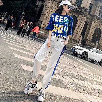 仙蒂妃（xiandifei） 自然腰 哈倫褲 女 九分褲 休閑褲