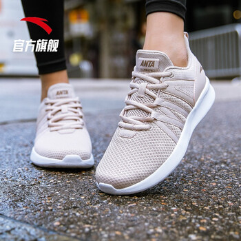 安踏（ANTA）跑步鞋藕灰/亞麻灰/安踏白-1 35，36，37，38，39
