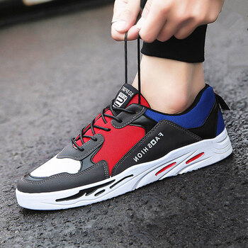 梵格（V.GEL）男士GT005透氣紅色 42