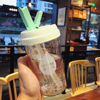 白領(lǐng)愛喝花茶，陶瓷水杯來助力