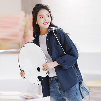 時尚牛仔夾克，打造優(yōu)雅小仙女