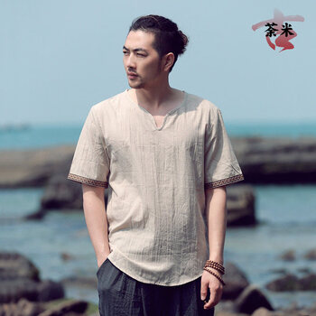 AWOL ATTITUDE WITHOUT LIMITS 短袖 男士T恤 卡其色 