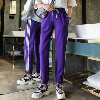 高腰哈倫褲，微胖美眉的福音