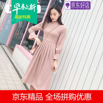 百搭收腰連衣裙，穿出女神范