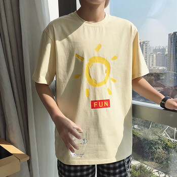 威少先紳 短袖 男士T恤 T19杏色 