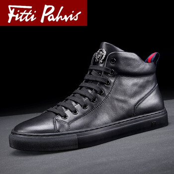 Fitti Pahris男士1052黑色皮里 40