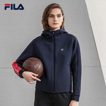 FILA  長袖 女 短外套 抽繩