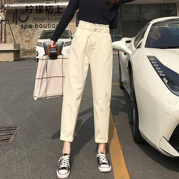 韓版百搭牛仔褲