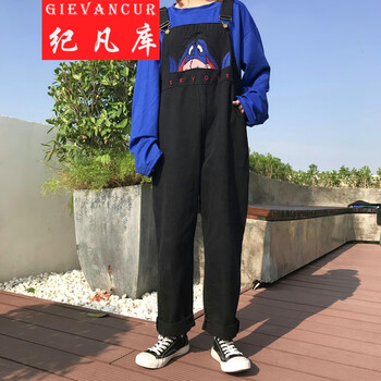 俏皮減齡背帶褲，微胖妹子的福音