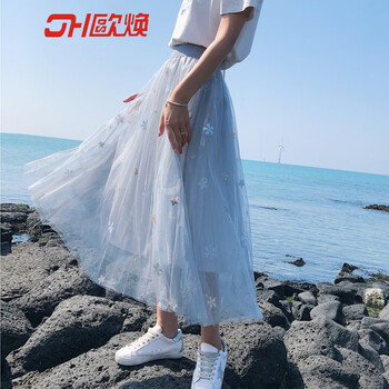 印花半身裙，微胖妹子的小心機(jī)