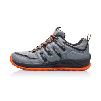 李寧（LI-NING）跑步鞋巖石灰/冷檀黑 