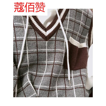 V領(lǐng)冬款寬松毛衣