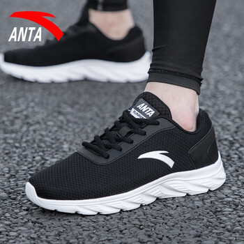 安踏（ANTA）跑步鞋黑/凈白 40，42.5，41，42，43，44.5