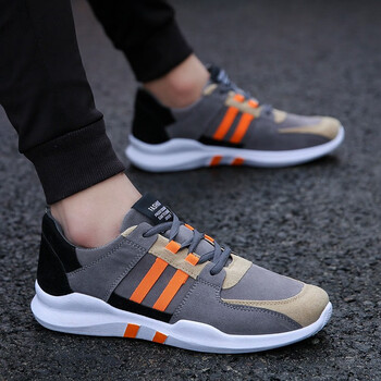 然奧男士YJ-WE004灰桔色 