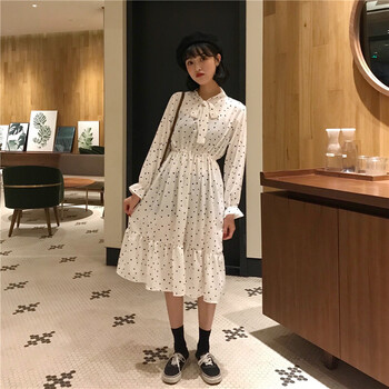 時(shí)尚雪紡連衣裙，打造你的少女心