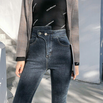 復古牛仔褲，微胖妹子的穿搭利器